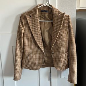 Ralph Lauren Plaid Blazer